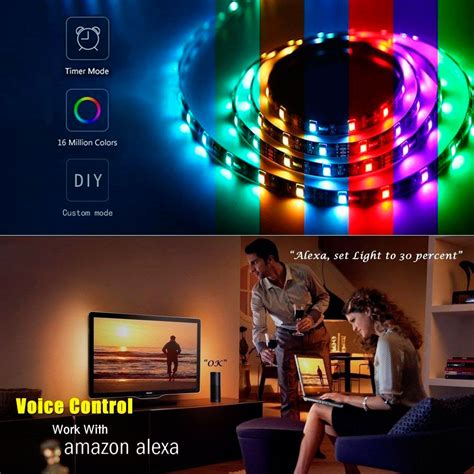 WOOX R5093 Smart WiFi LED Strip 5m 24W RGB 299 DKK