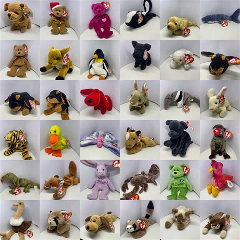 Various Ty Beanie Babies - Etsy