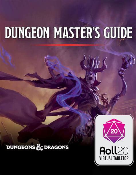 Dungeon Master's Guide 5E | Roll20 VTT - Wizards of the Coast | D&D 5th Edition | Dungeon ...