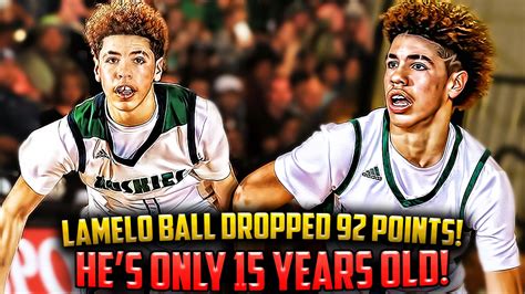 Lamelo Ball Point Game Insane Or Not Impressed Youtube