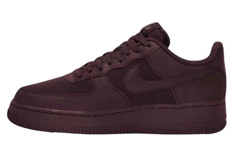 Nike Air Force 1 Low Premium Burgundy Crush Fb8876 600 Release Date