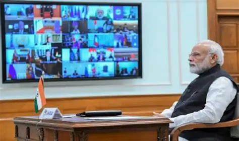 Pm Narendra Modi To Hold Virtual Meeting With All State Cms