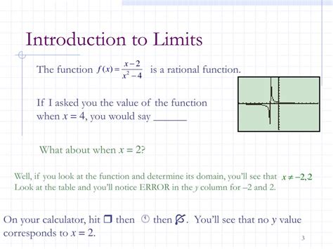 PPT Finding Limits Graphically Numerically PowerPoint Presentation