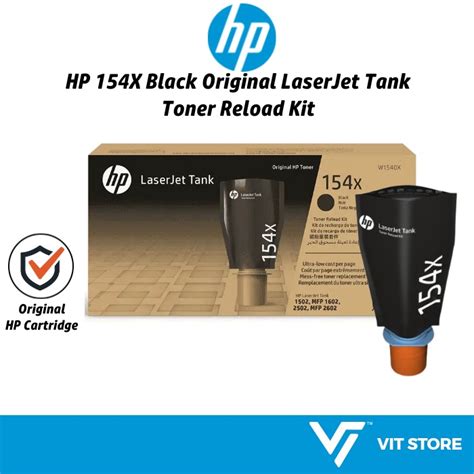 Original HP 154X W1540X Black LaserJet Tank Toner Reload Kit HP