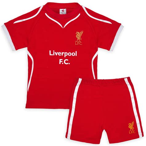 Liverpool Fc Official Football T Home Kit Baby T Shirt And Shorts Ebay