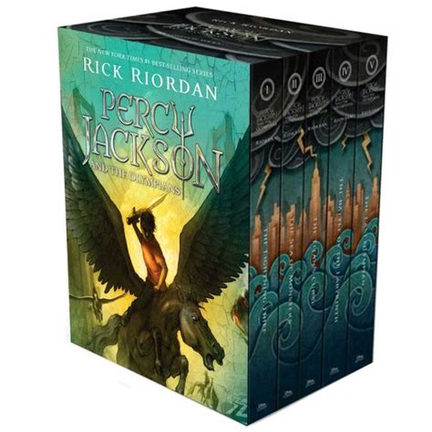 Percy Jackson And The Olympians Boxed Set Hardcover Rick Riordan