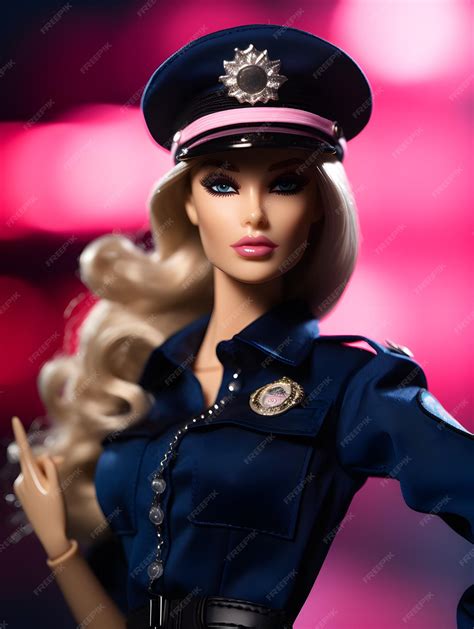 Premium AI Image | Barbie doll in a costume