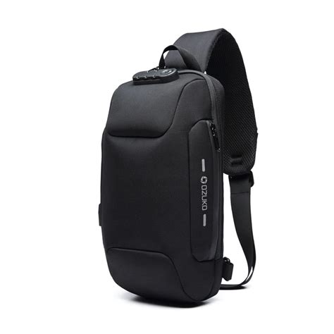 98 57R 53 De Desconto Ozuko Bolsa Tiracolo Para Homens Nova