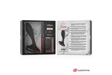 AMBIGUO WATCHME CONTROL REMOTO VIBRADOR PLUG ANAL VERNET