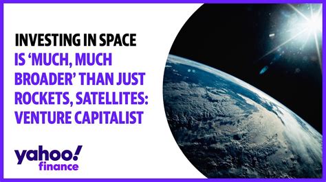 Investing In Space Is Much Much Broader Than Just Rockets