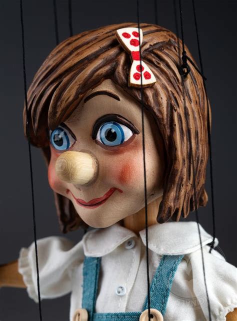 Dívka Pinocchio originální česká loutka Loutky cz