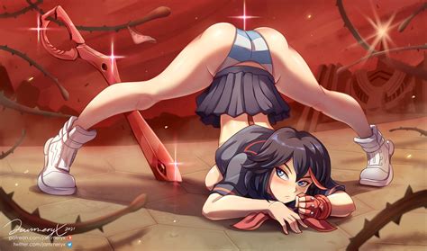 Rule 34 1girls Ass Bent Over Black Hair Blue Eyes Blush Blushing Canon Panties Casual Female