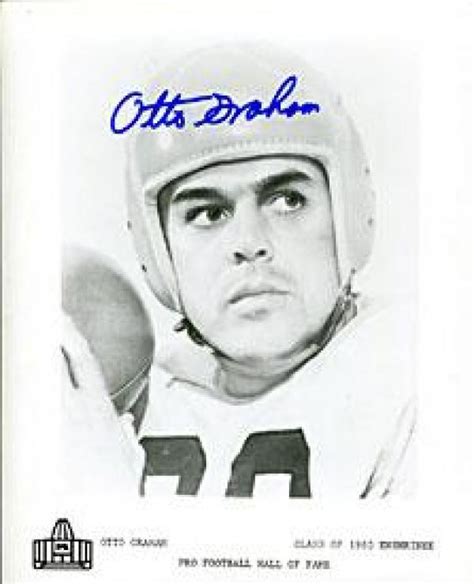 Otto Graham Autographed Hall of Fame 8x10 Photo