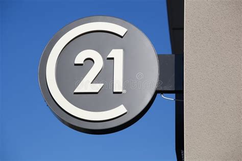 Century 21 Logo On Century 21 Store Editorial Photography Image Of