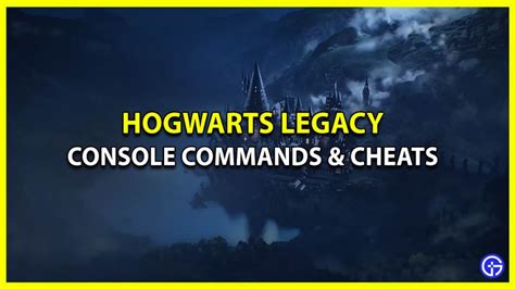 Hogwarts Legacy Cheats Can You Use Console Commands