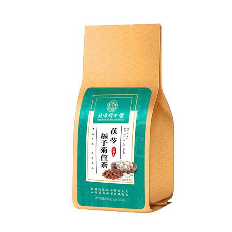 北京同仁堂内廷上用茯苓栀子菊苣茶150g（5g30袋） 阿里巴巴