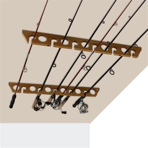 Rush Creek Creations 11 Fishing Rod Versatile 3 In 1 Wall And Ceiling