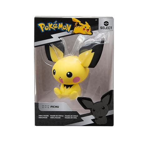 Boneco Pokemon Vinil Select Pichu Shopee Brasil