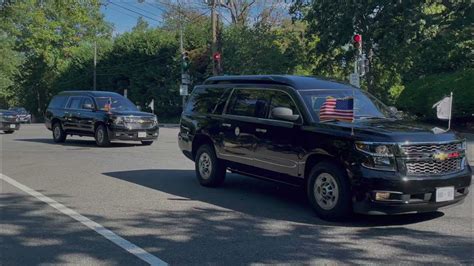 Kamala Harris Motorcade To Work On Thursday August 19 2021 Youtube