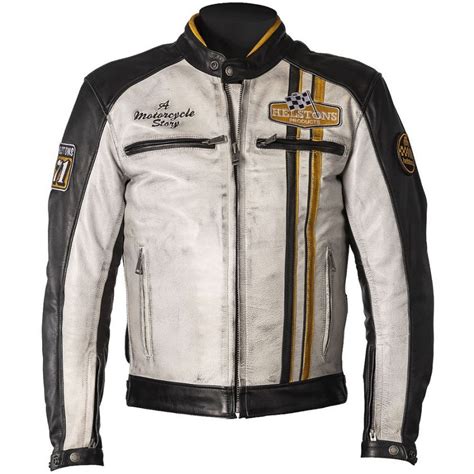 Blouson Moto Helstons INDY Cuir Rag Moto Expert