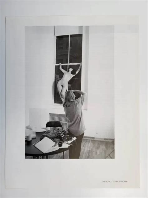 VINTAGE PRINT THE Nude In Black And White Naked Woman In Window PicClick UK