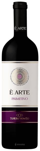 2016 Torrevento È Arte Primitivo Vivino US