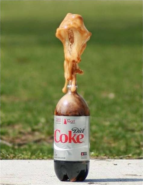 Mentos Diet Coke Science Project