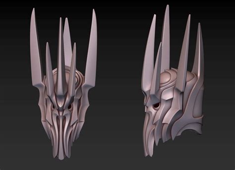 SAURON THE DARK LORD LOTR LORD OF THE RINGS HI POLY STL 3D Print Model