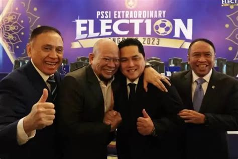 Gol Erick Thohir Resmi Jadi Ketua Umum Pssi Hallo Purwasuka