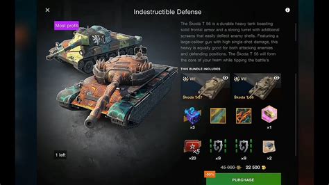 New Wot Blitz Bundle Skoda T And T Indestructible Defense Worth