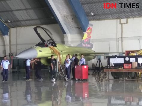 Sudah Di Upgrade Satu F 16 A B Jalani Test Flight Di Lanud Iswahjudi