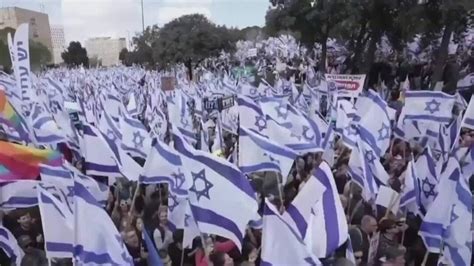 Thousands Gather To Protest Israels Judicial Reforms Sky News Australia