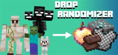 Drop Mob Randomizer Minecraft Addon