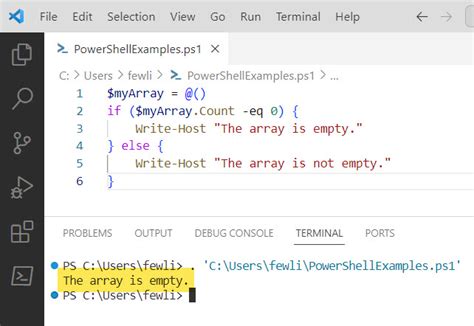 How To Check If An Array Is Empty In PowerShell