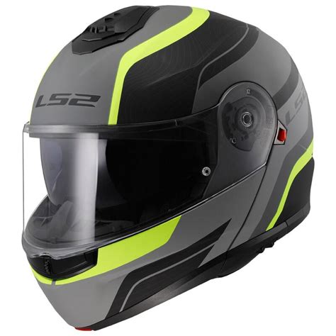 Ls2 Ff908 Strobe 2 Monza Modular Helmet Black Yellow LS2 569082254