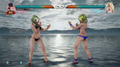 【鉄拳7】【vfes】サラ 水着でarcadeプレイ Tekken7 Sarah Wear A Bikini Playthrough