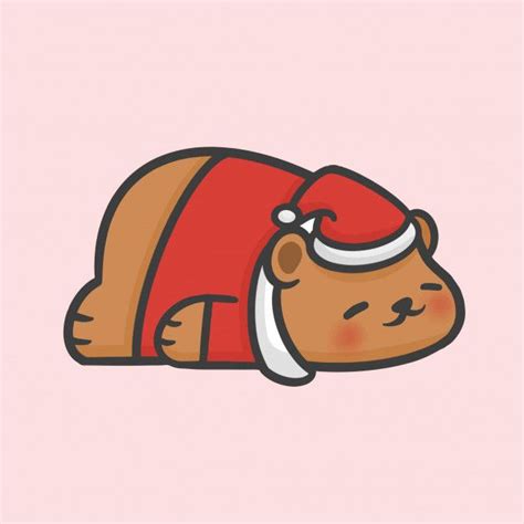 Cute Cartoon Christmas Animals