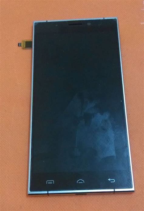 Pantalla LCD Original usada pantalla táctil marco para Doogee F5 4G