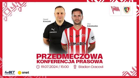 Transmisja Konferencja Prasowa Przed Meczem Cracovia Piast Gliwice