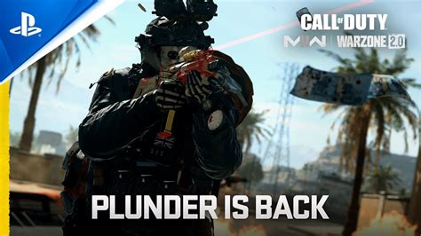 Call Of Duty Warzone Plunder Is Back Ps Ps Games Youtube