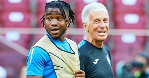 I Didnt Mean To Offend Lookman Says Atalantas Gasperini