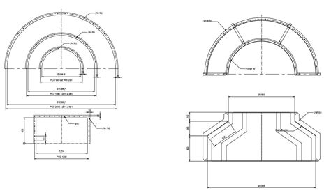 Reinforcement And Casing Details Of Incinerator Factory Structure In