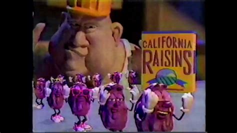 California Raisins Grapevine 80s Commercial Youtube