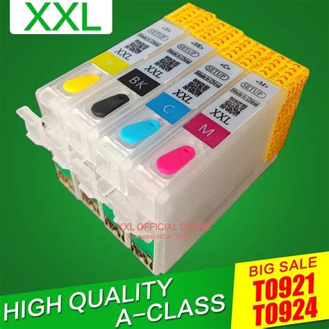 For Epson CX4300 TX106 Cartridge Ink Stylus Printer T0921 Refillable