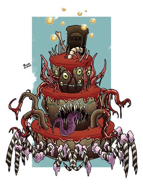 Monster Cake by Crimsonkel on DeviantArt