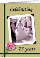 75th Anniversary Invitations from Greeting Card Universe