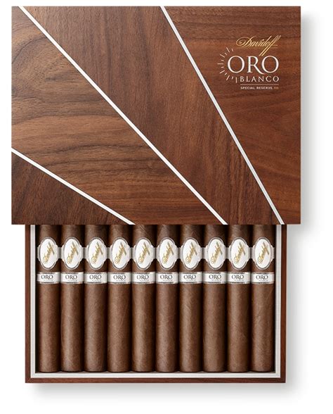 Davidoff Cigars Announces New Oro Blanco Special Reserve Years