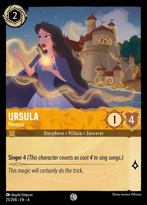 Ursula - Vanessa Lorcana Card | Lorcana.gg