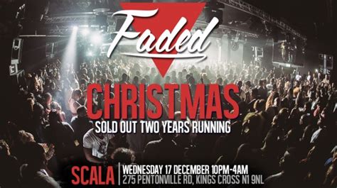 Faded Christmas Kings Cross London Clubbing Reviews Designmynight