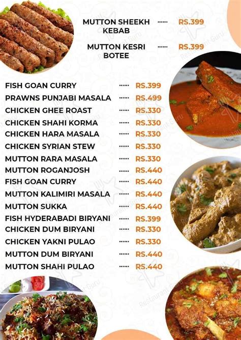 Menu At Mantra Masala Nashik